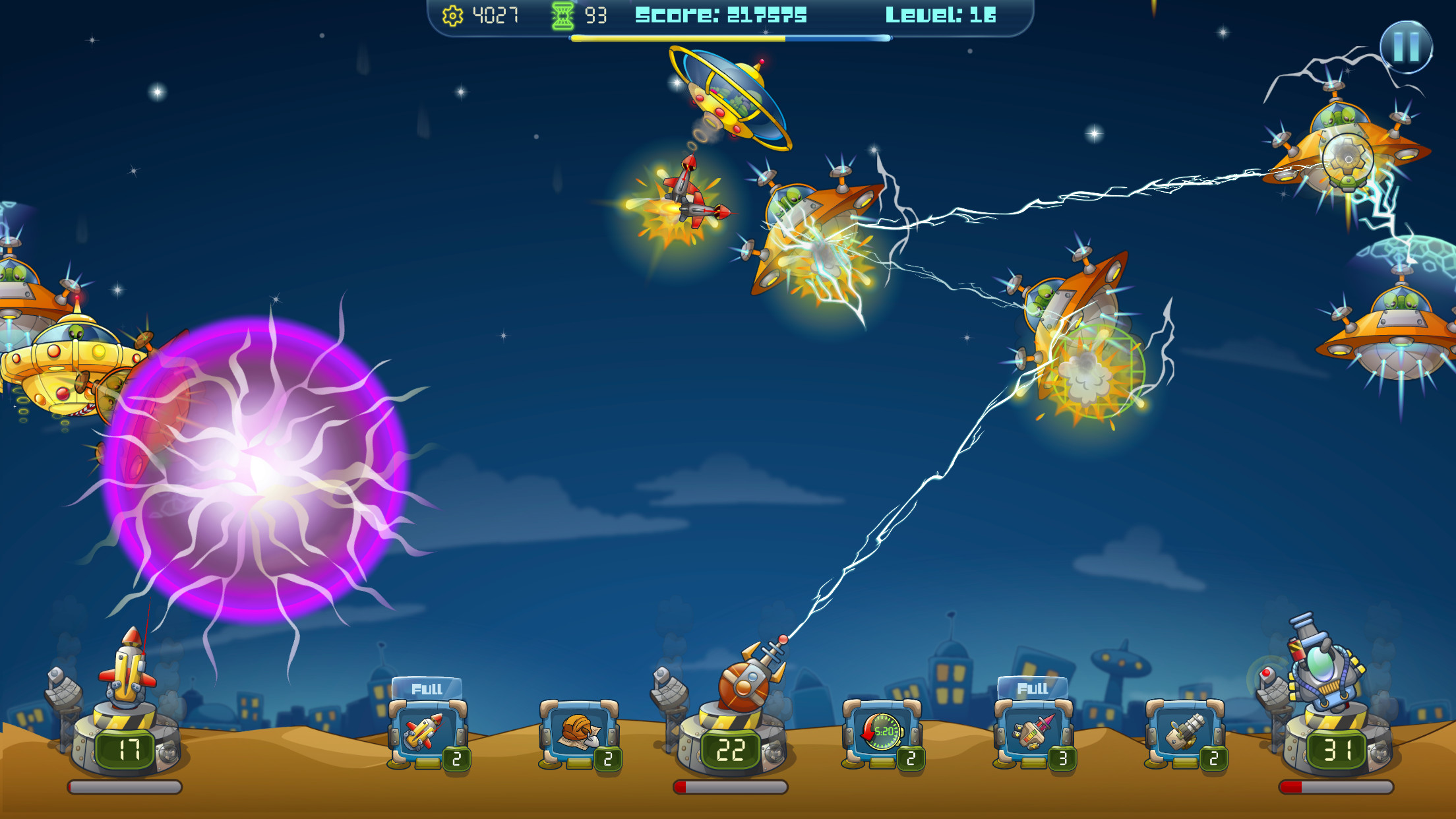 Galactic Missile Defense screenshot 4
