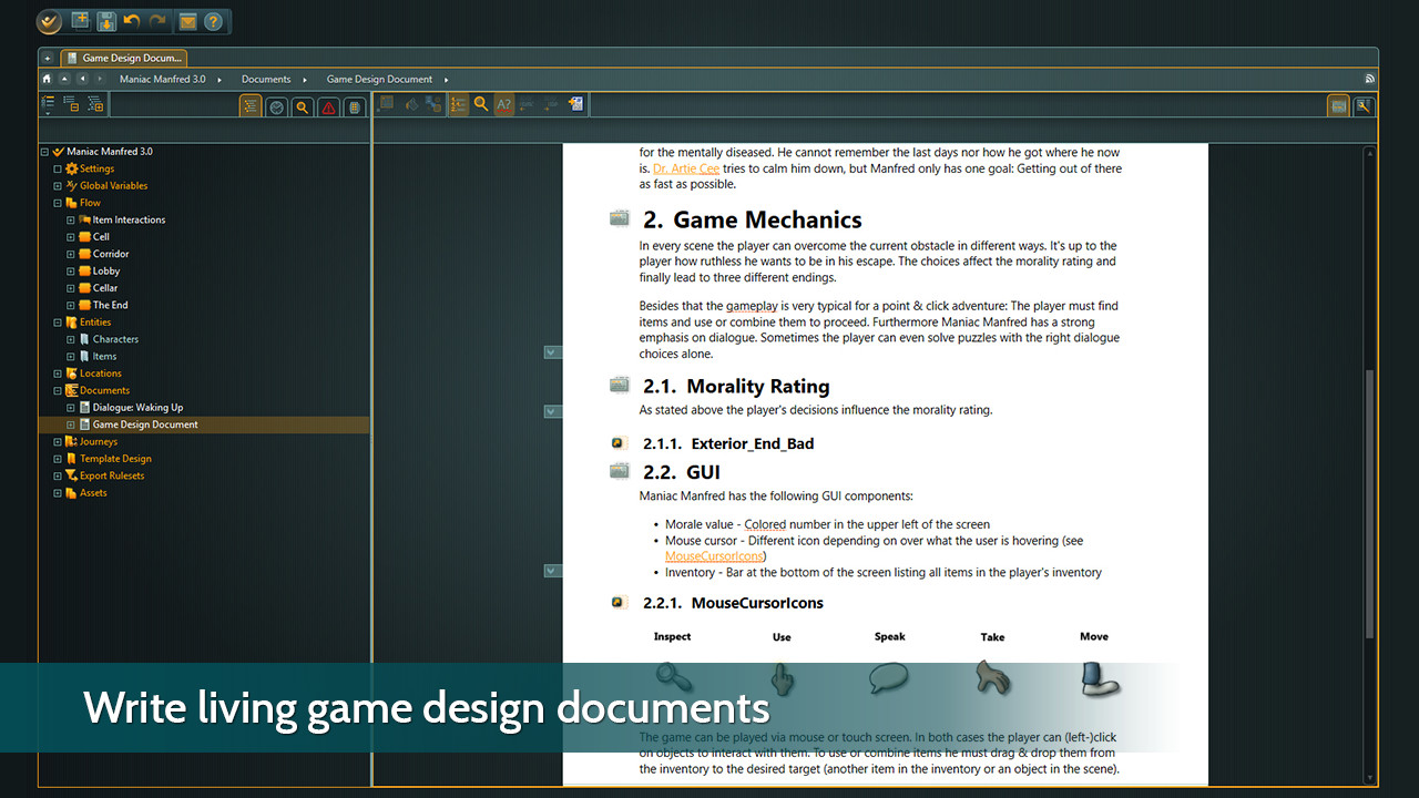 articy:draft 3 - Flex License screenshot 5