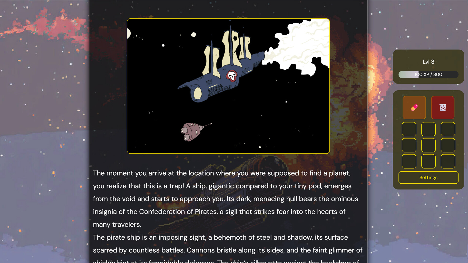 A Spaceship Accident screenshot 1