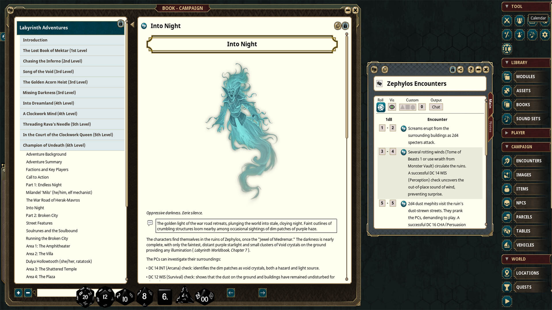 Fantasy Grounds - Labyrinth Adventures screenshot 4