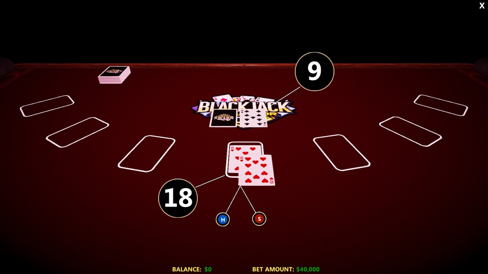 Blackjack Simulator 2025 screenshot 2