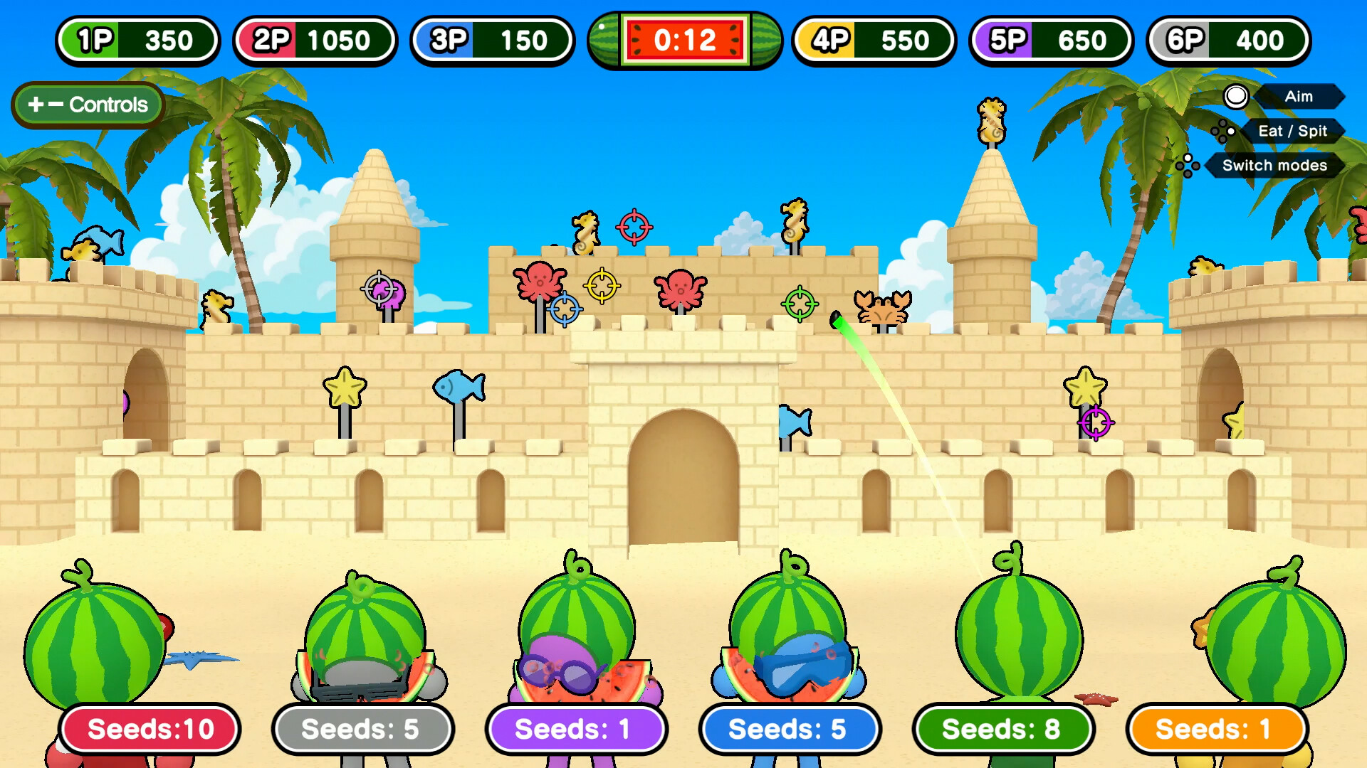 Hit! Spin! Watermelon Party screenshot 1