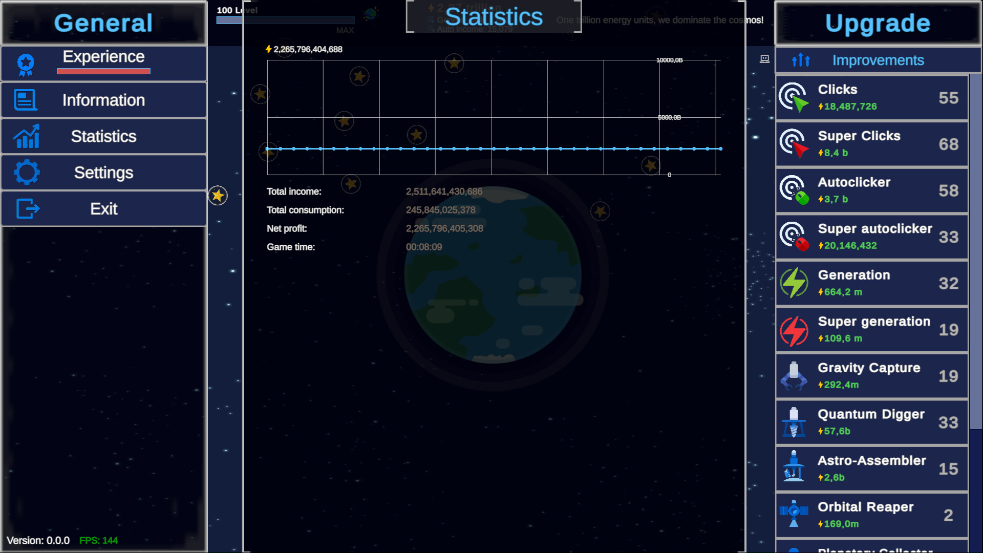 Clicker Astro Planet screenshot 7
