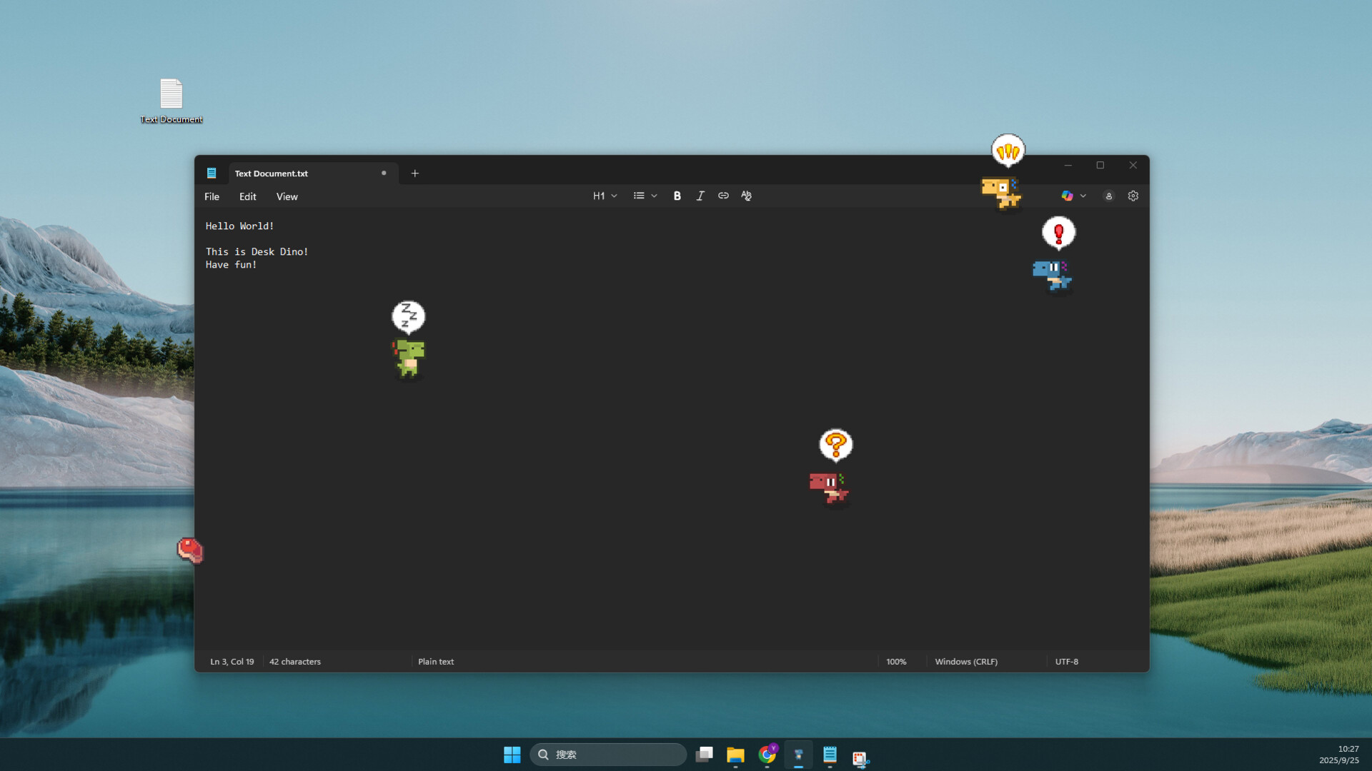 Desk Dino screenshot 5
