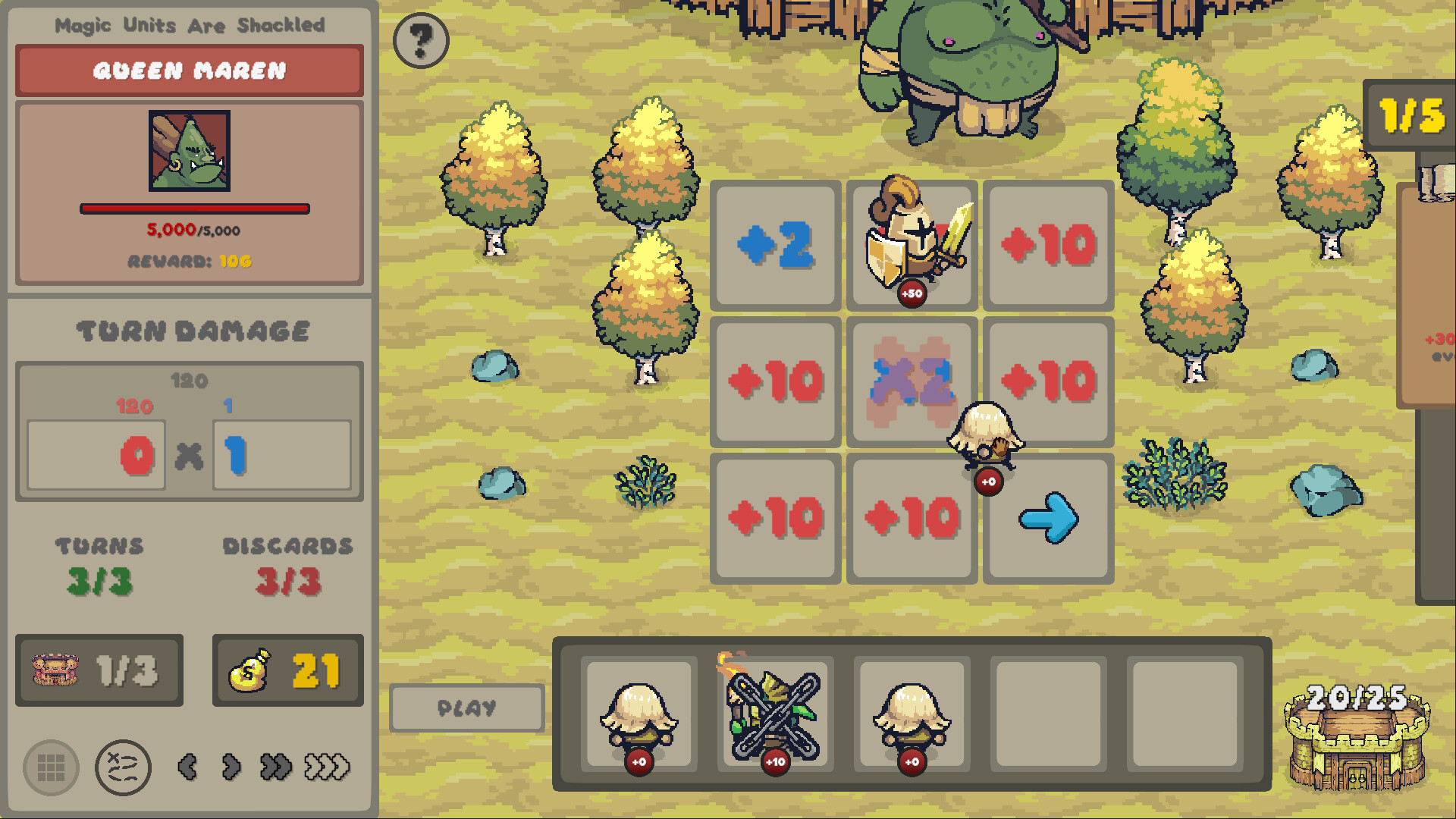Gridfall screenshot 1