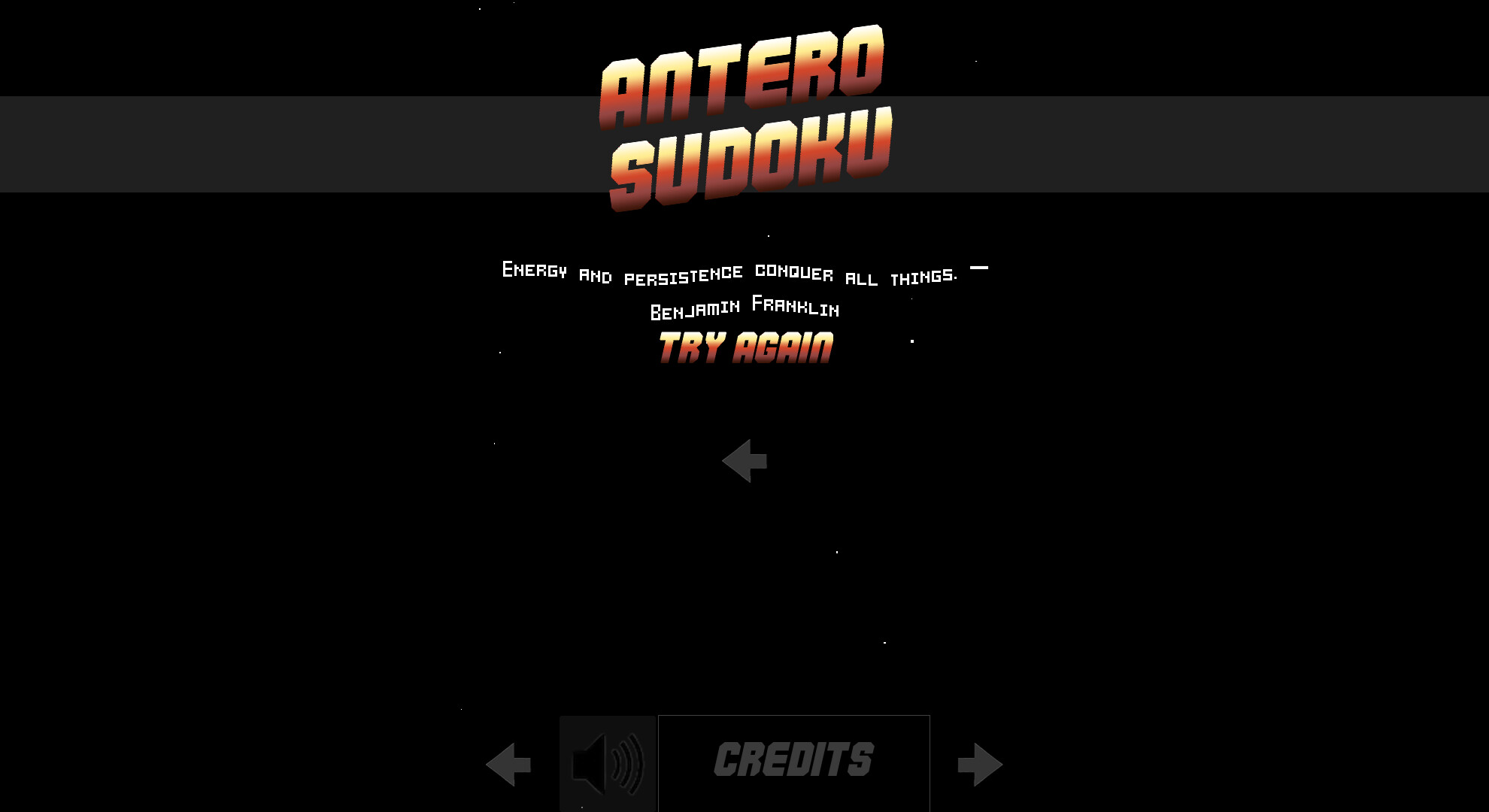 Antero Sudoku screenshot 5