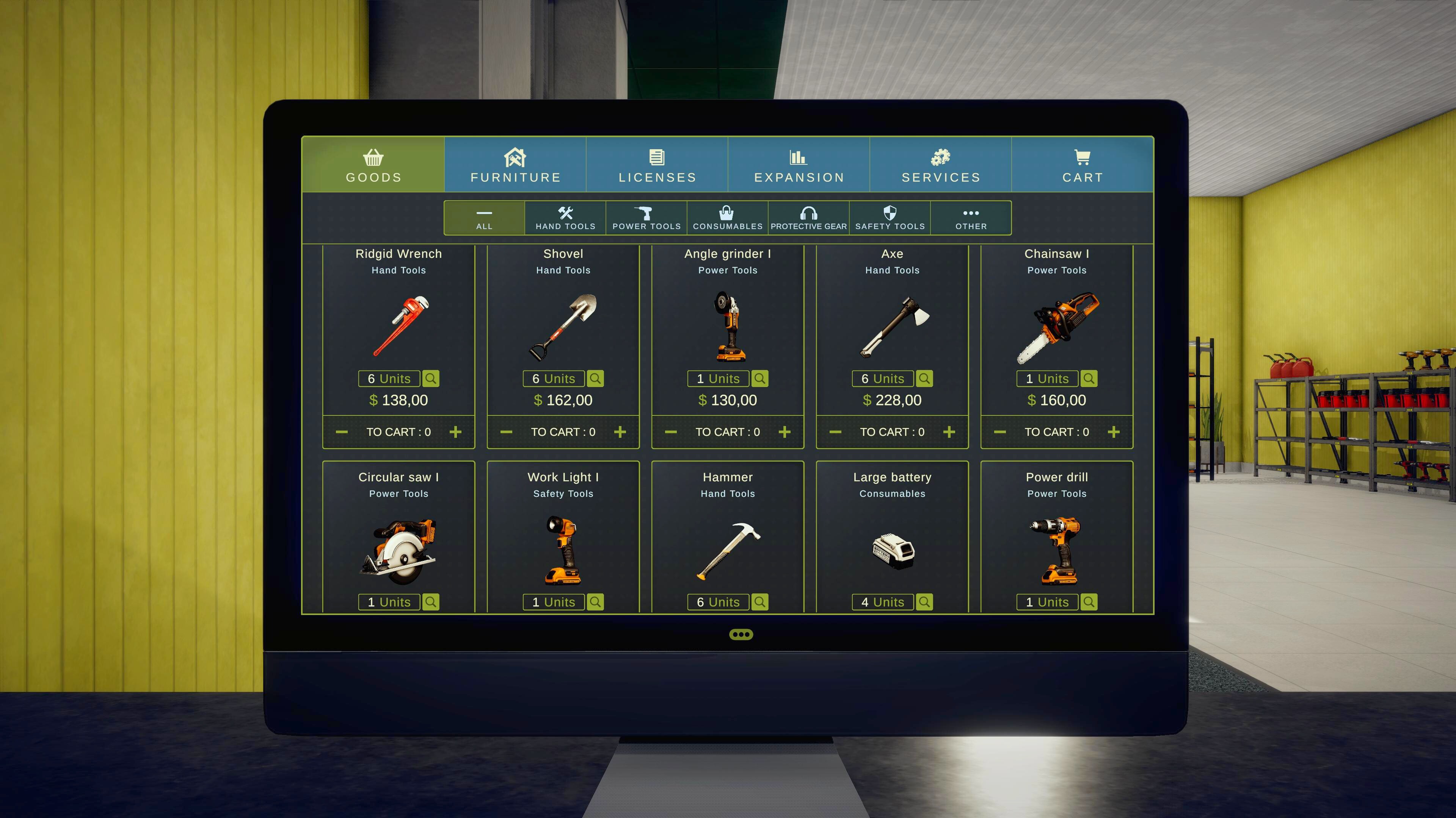 Construction Store Simulator screenshot 10
