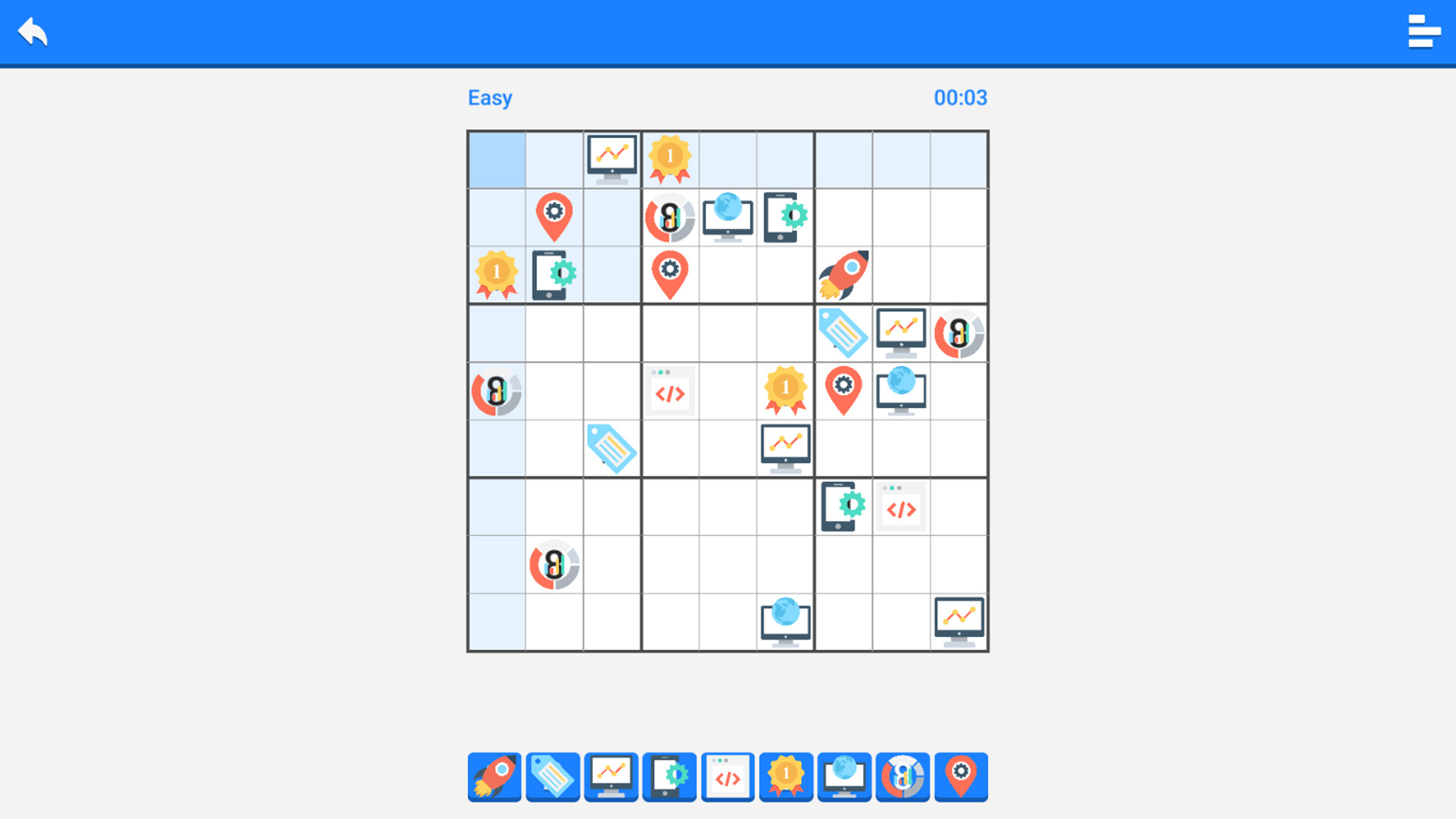 Sudoku-Mini screenshot 1