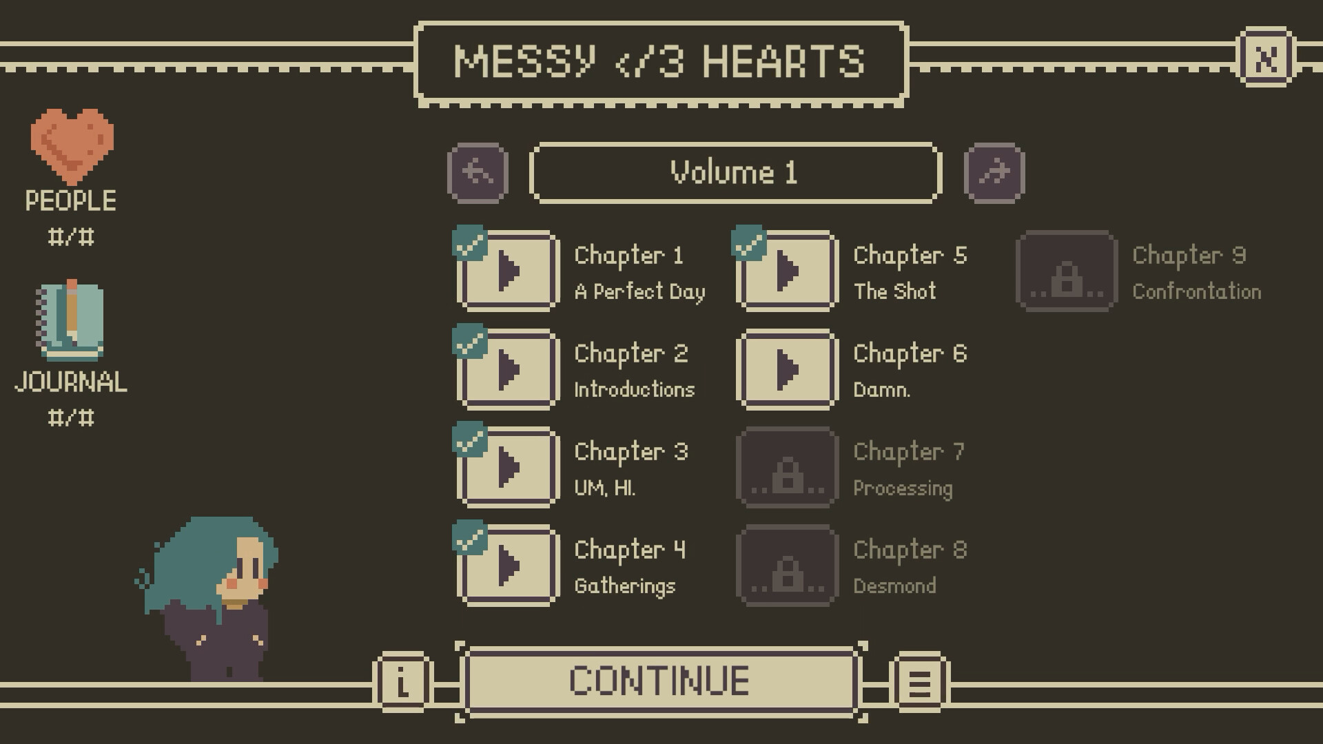 Messy Hearts screenshot 1