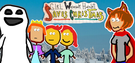 Girl Werewolf Hamlet Saves Christmas — Steam header