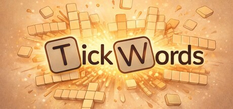 TickWords — Steam header