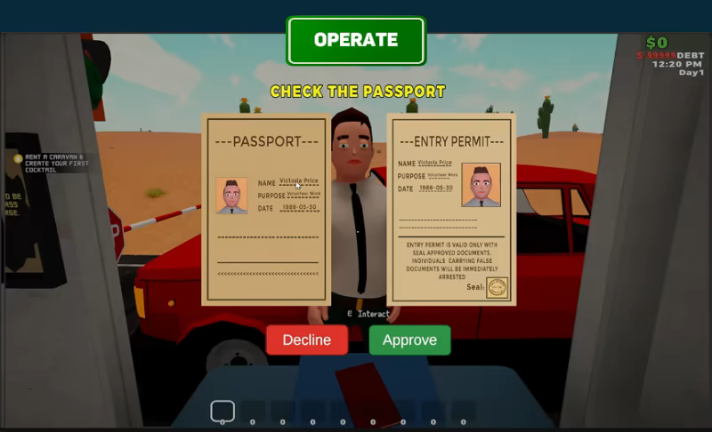 Toll Booth Simulator | 收费站模拟器