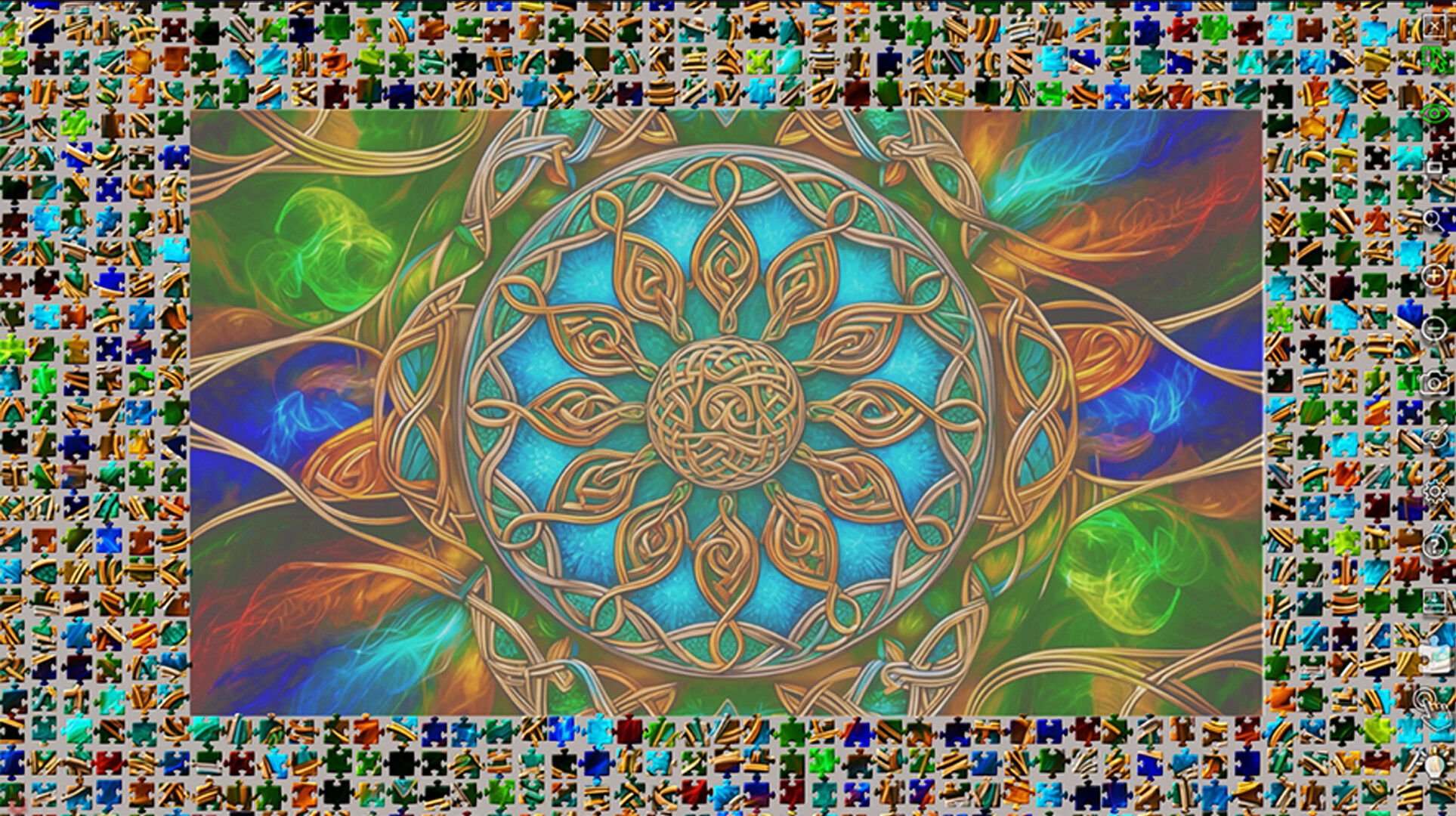 Master of Pieces © Jigsaw Puzzle DLC - Mandalas and Fractals screenshot 11