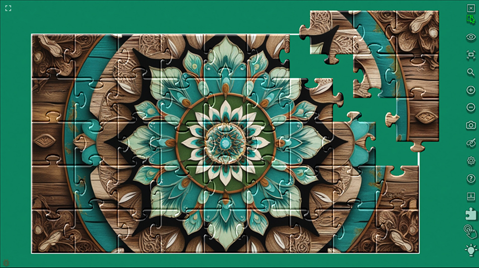 Master of Pieces © Jigsaw Puzzle DLC - Mandalas and Fractals screenshot 1