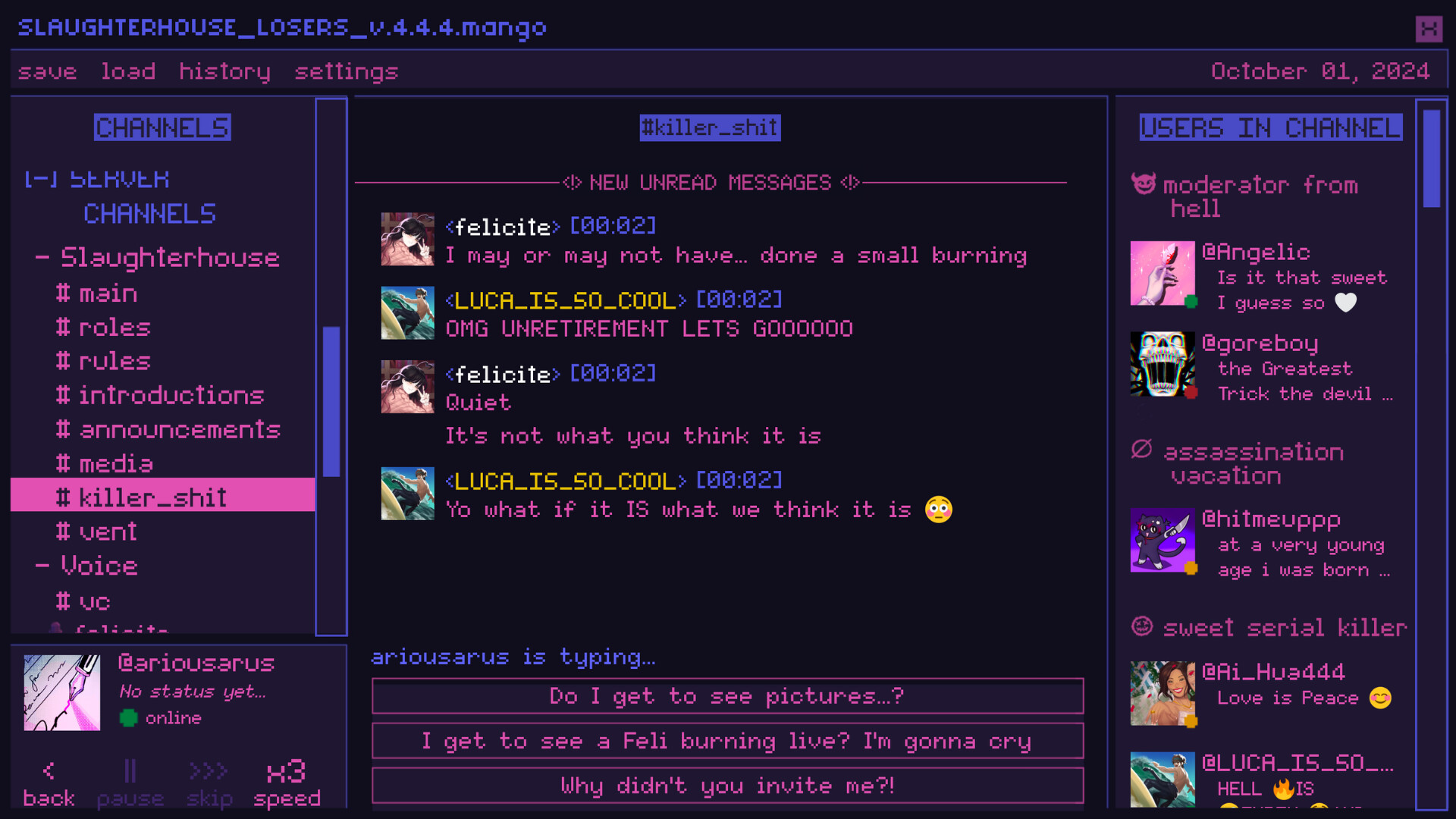 Killer Chat! Expanded Edition - Heatwaves DLC screenshot 5