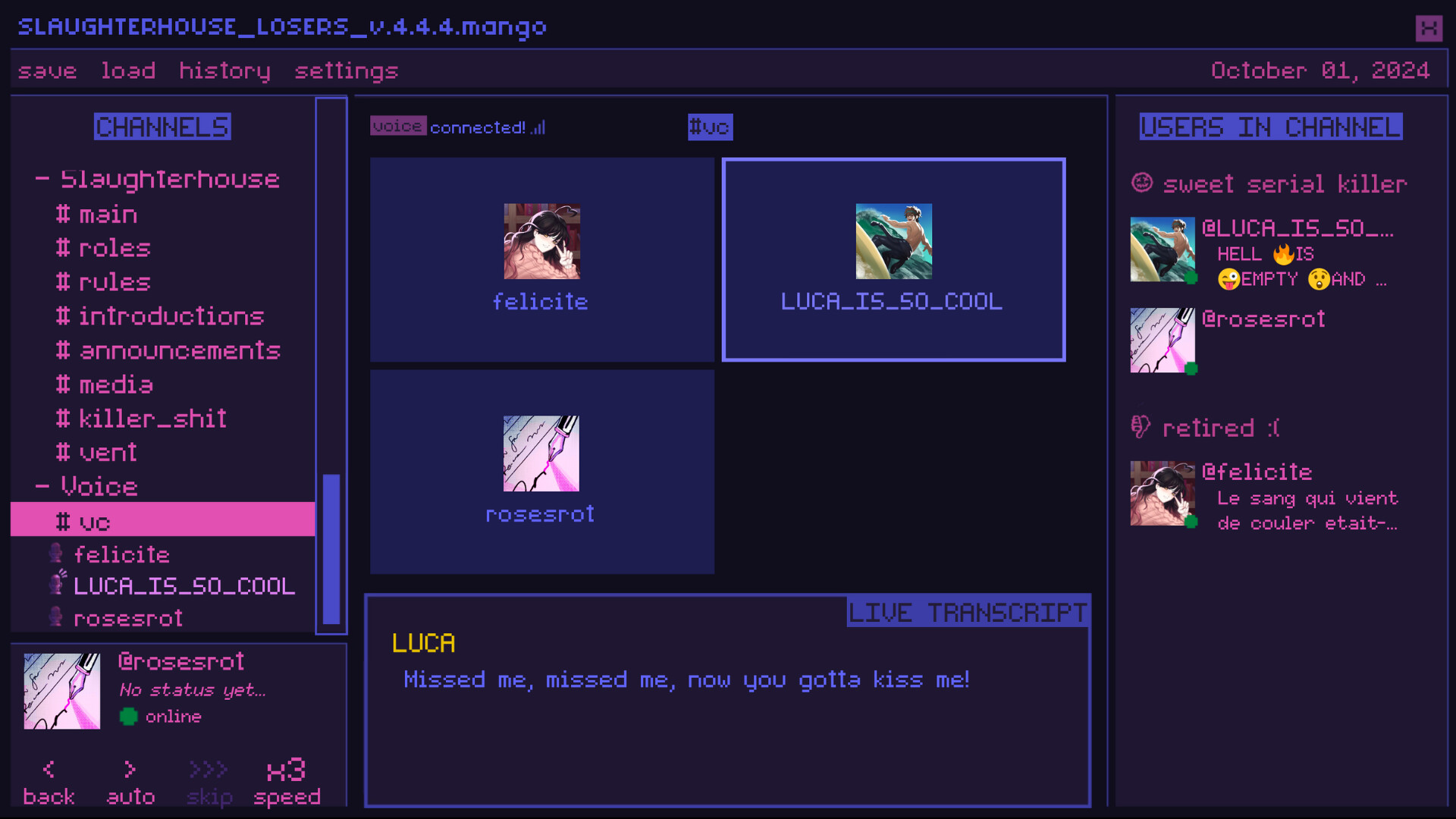 Killer Chat! Expanded Edition - Heatwaves DLC screenshot 2