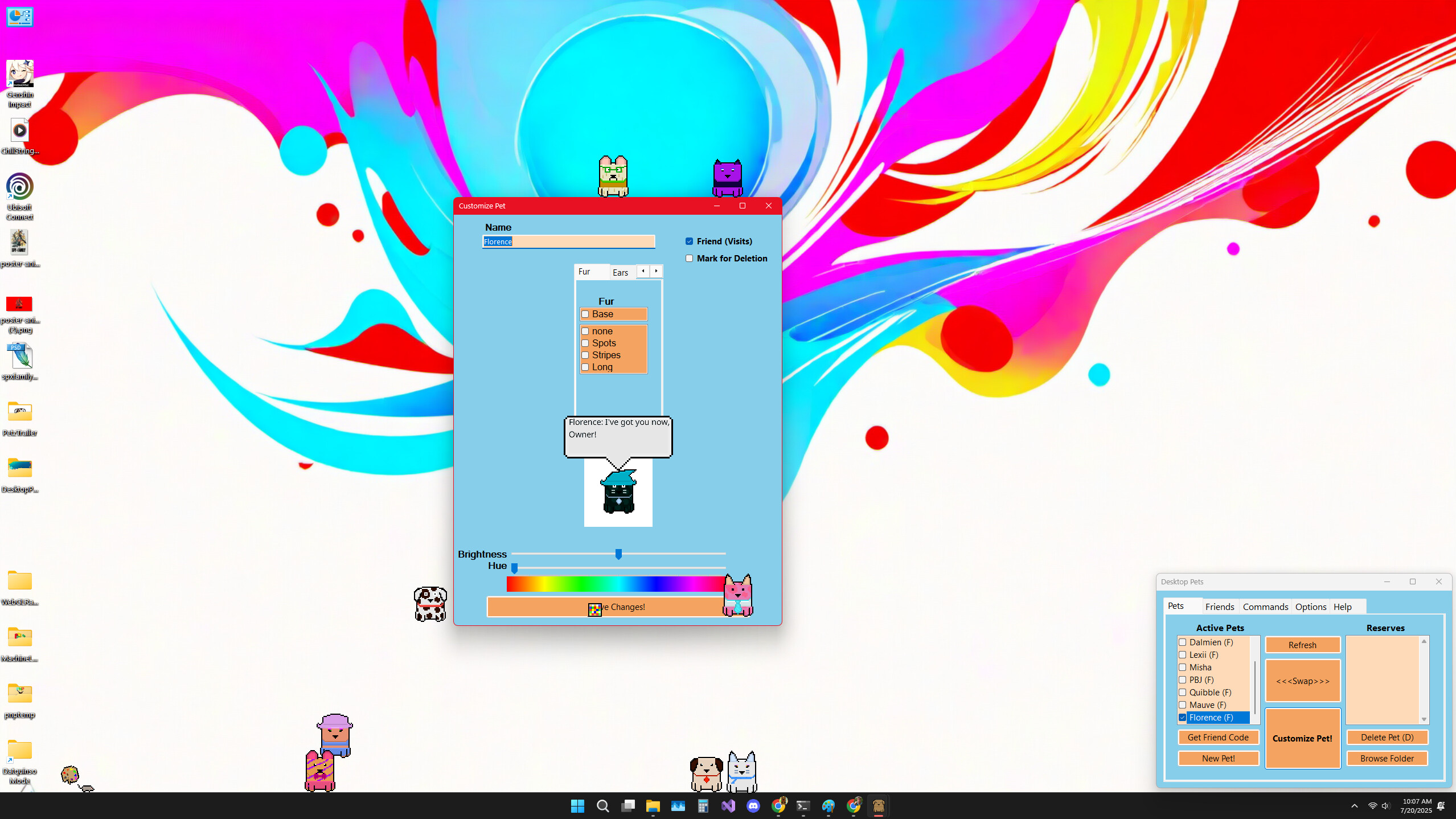 Datquinso Desktop Pets screenshot 6