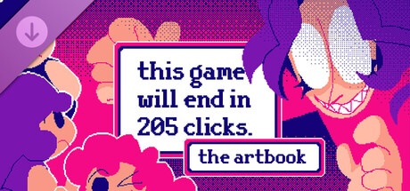 this game will end in 205 clicks - the artbook