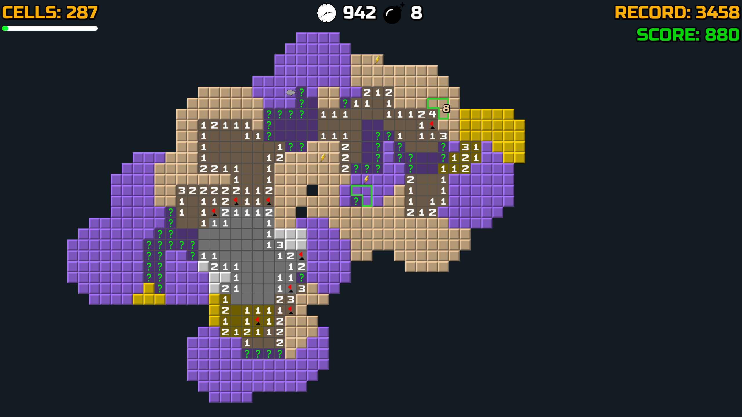 INFINITE MINEFIELD screenshot 1