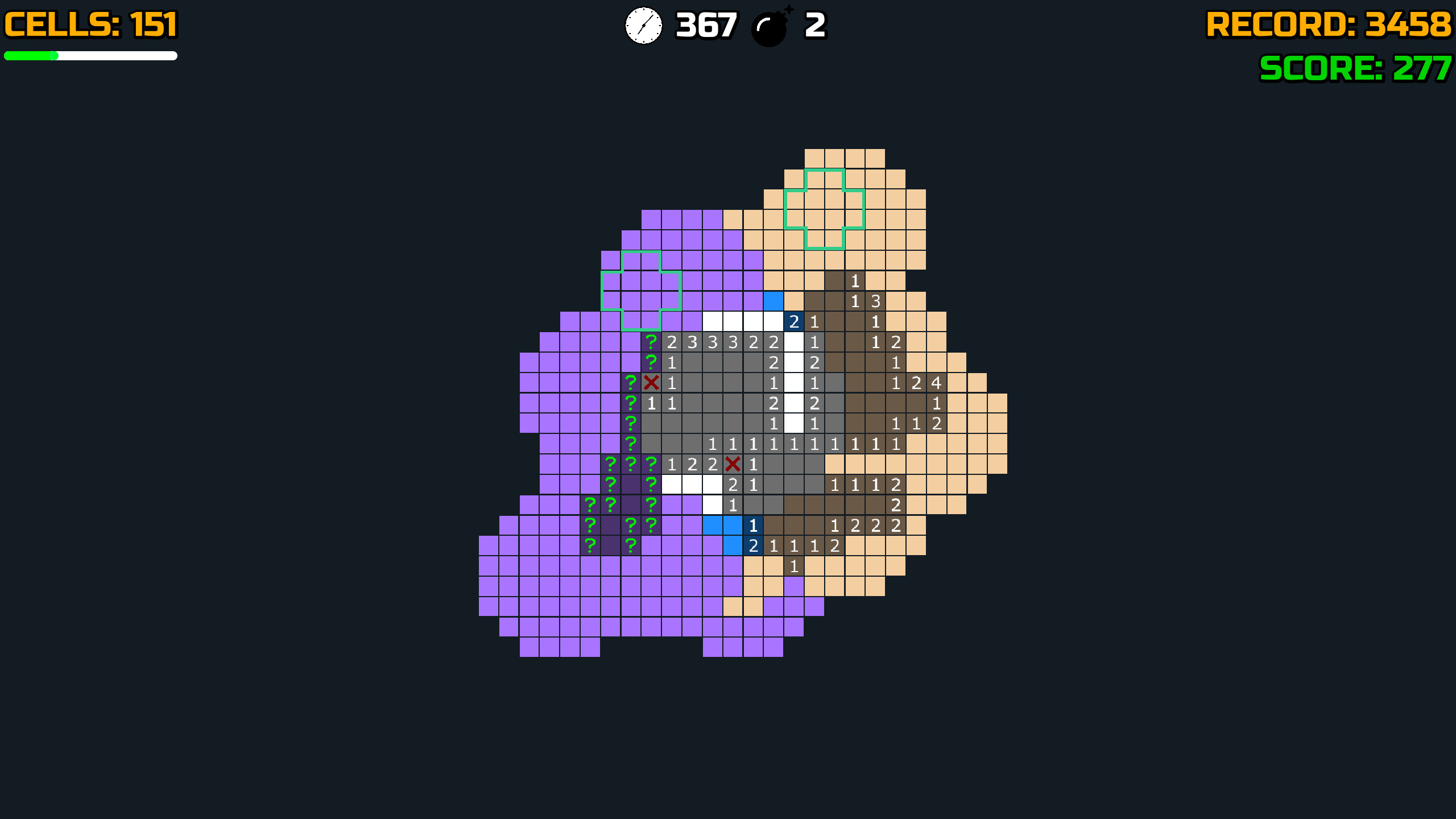 INFINITE MINEFIELD screenshot 2