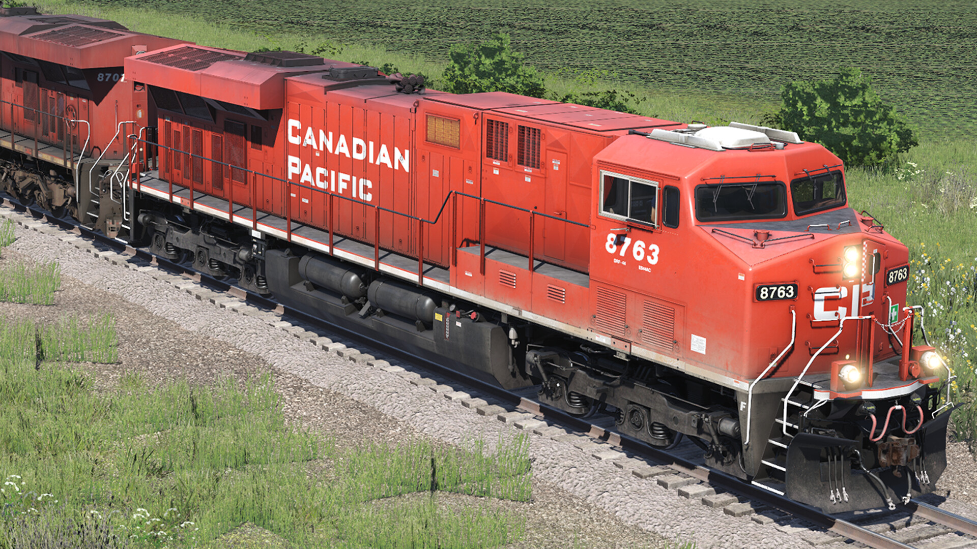 Save 60% on Trainz Plus DLC - CP ES44AC 8760-8839 on Steam