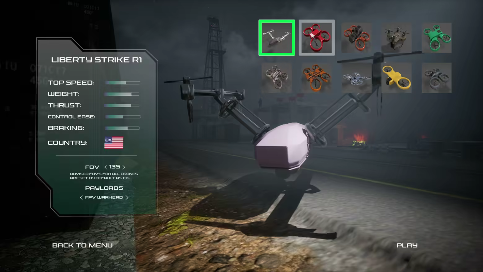 Kamikaze Strike: FPV Drone