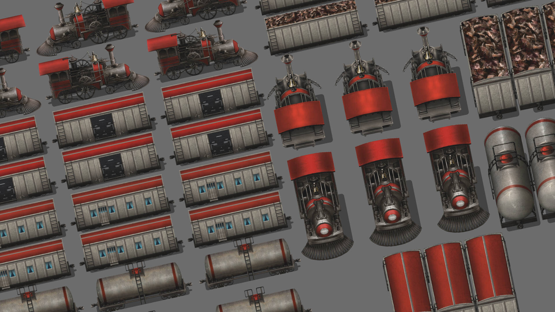 その他 Steam Steam：RPG Maker MZ - KR Vintage Steam Train Tileset