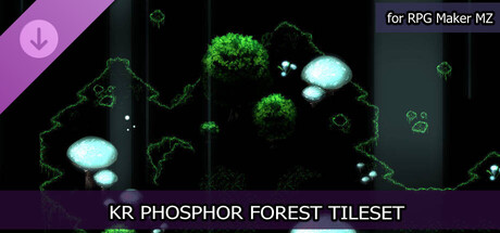 RPG Maker MZ - KR Phosphor Forest Tileset
