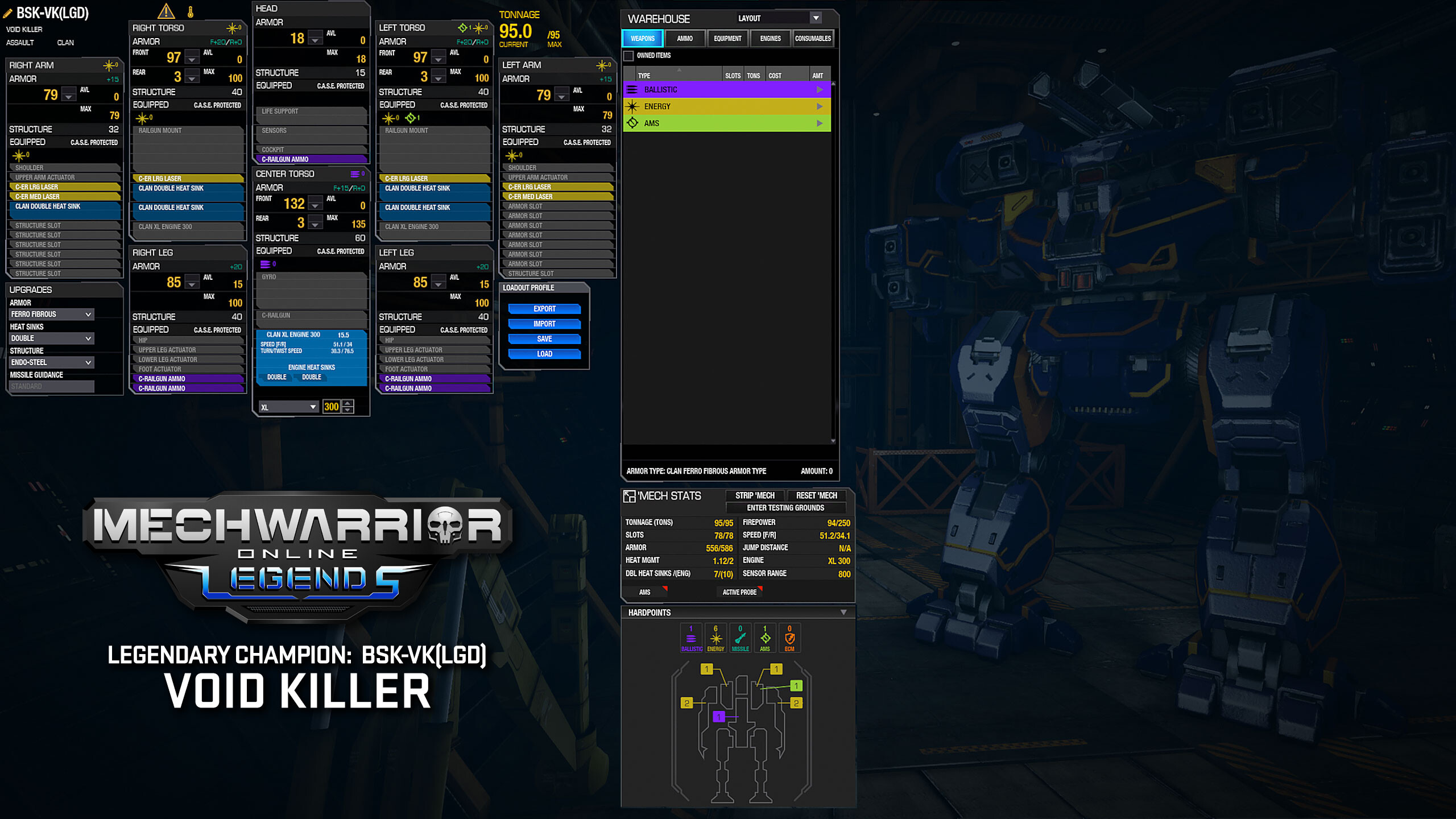 MechWarrior Online™ - Void Killer and War Ghoul Legendary Mech pack screenshot 2