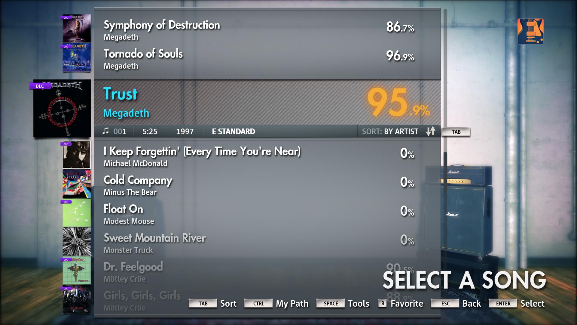 Rocksmith 2014 - Megadeth - Trust screenshot 4