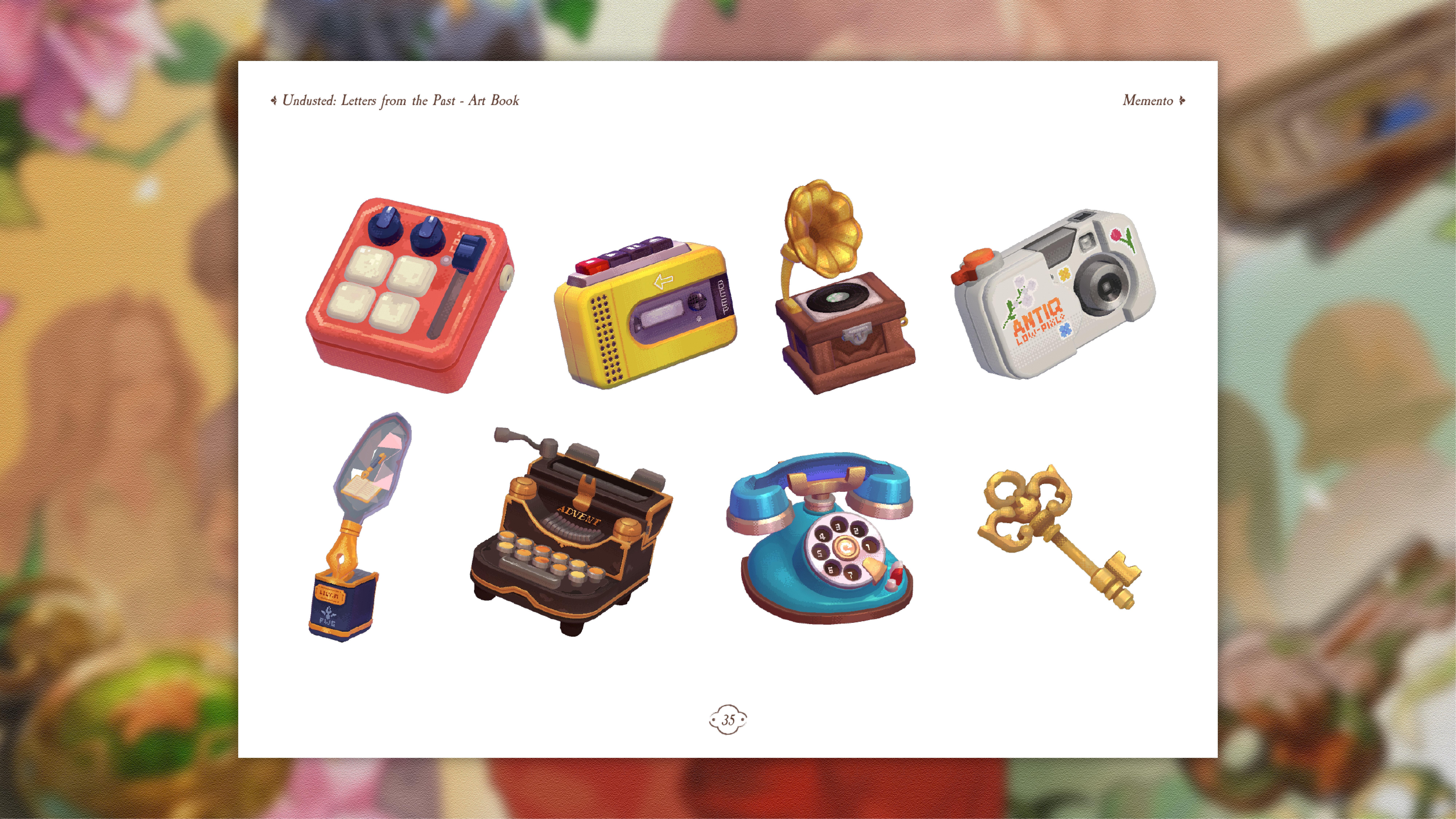 Undusted: Letters from the Past Artbook screenshot 4