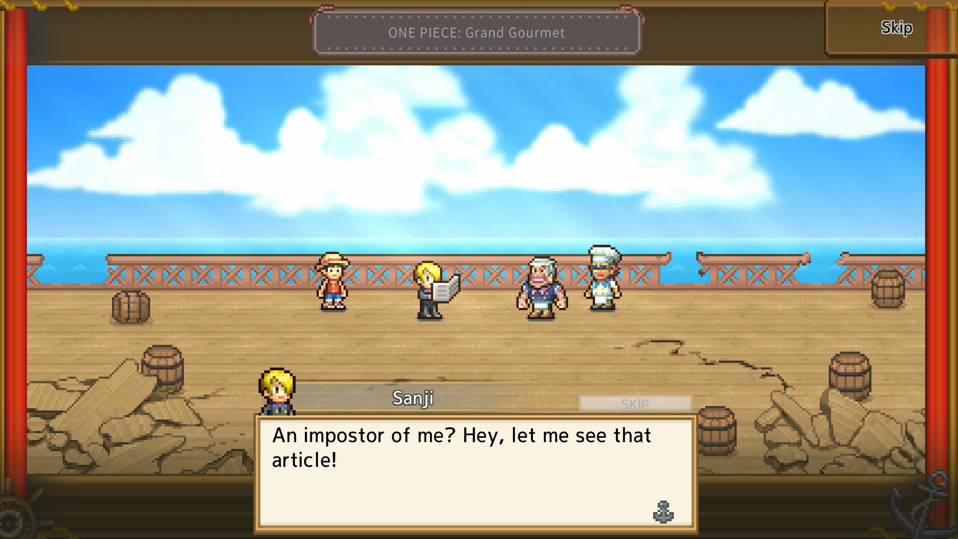 ONE PIECE: Grand Gourmet Trainer 1