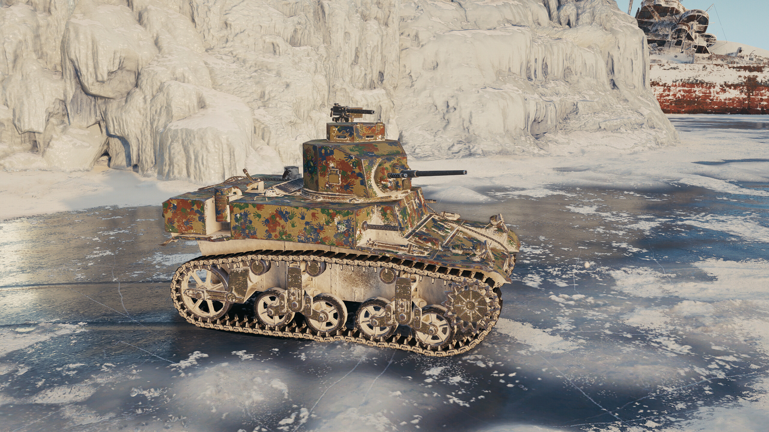 World of Tanks — M3 Light Pack (III Soviet Light Tank) screenshot 4