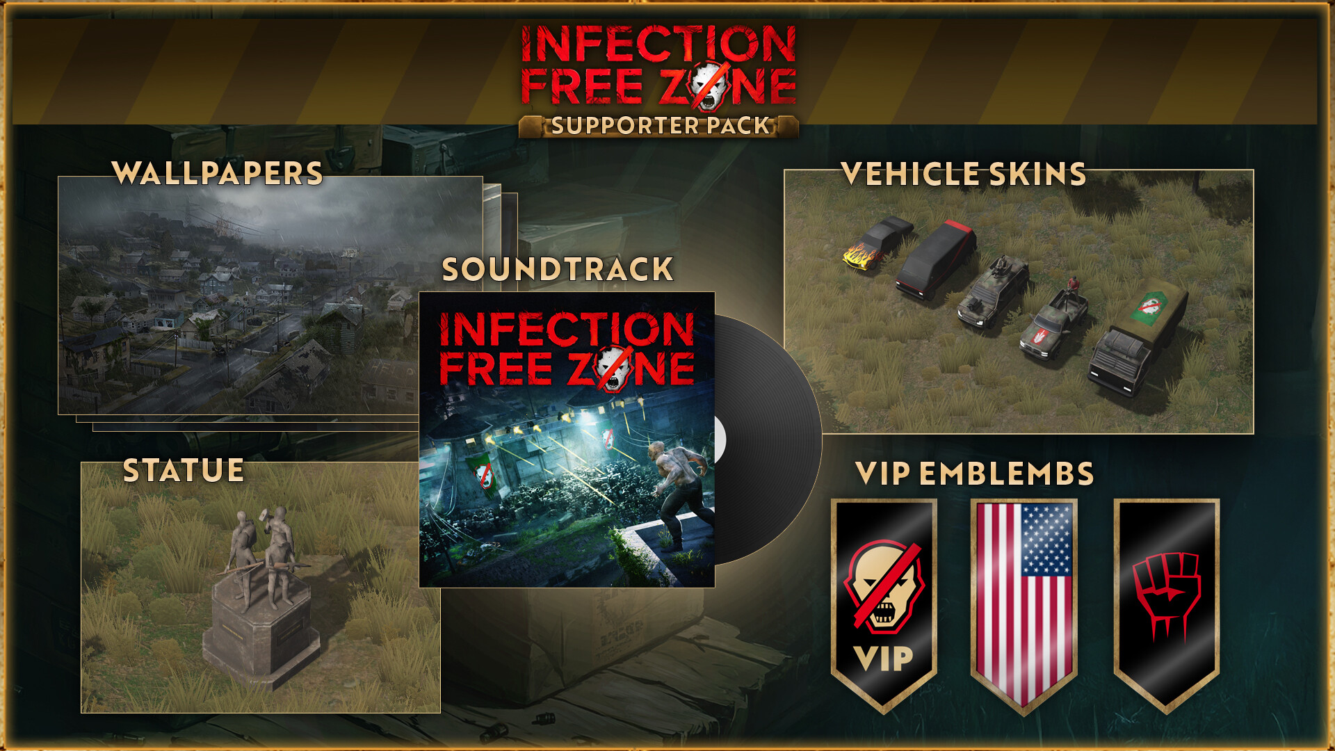 Infection Free Zone - Supporter Pack screenshot 1