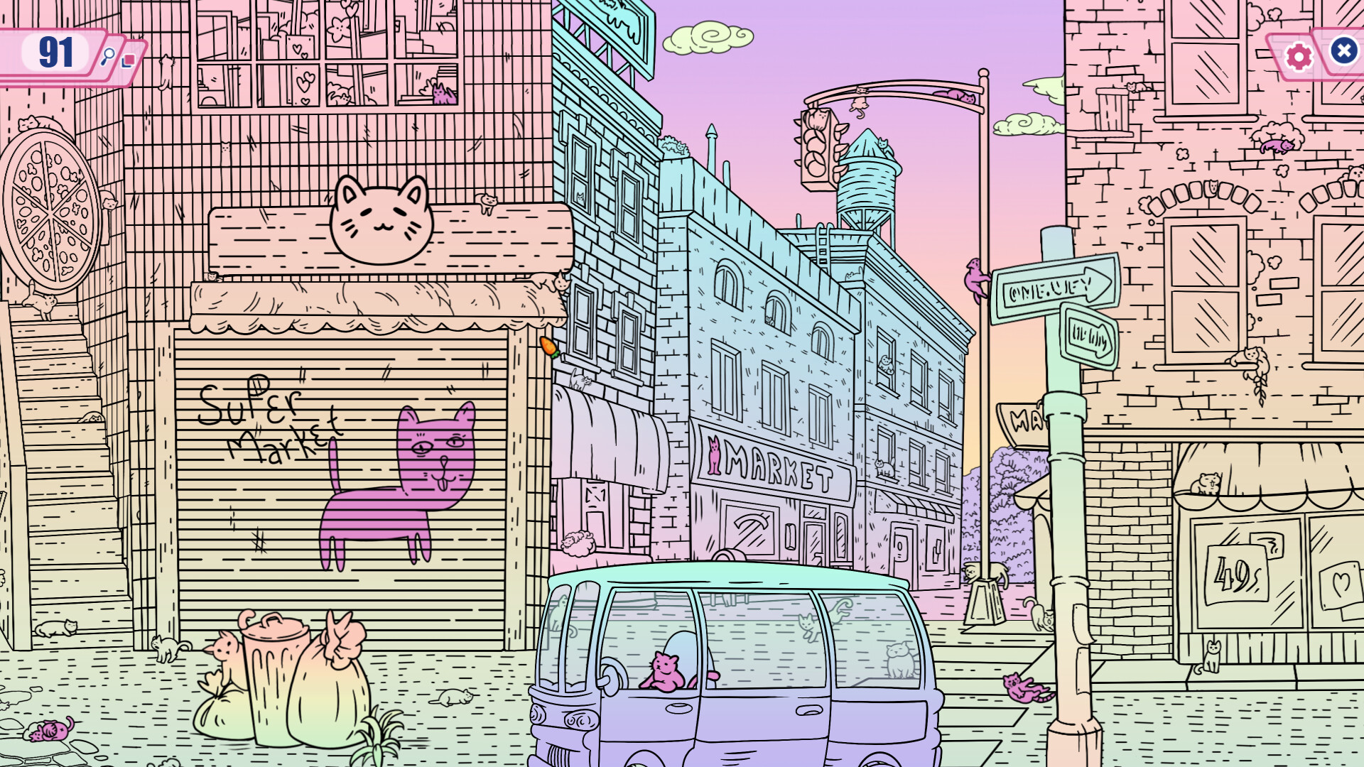 Nekopedia Find Her Tail Build 25035348 gameplay screenshot 2
