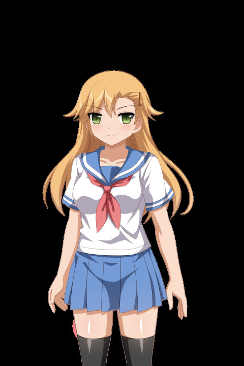 Sakura Clicker - School Outfit screenshot 1