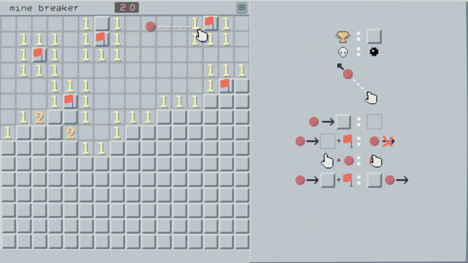 Sweepminer screenshot 2