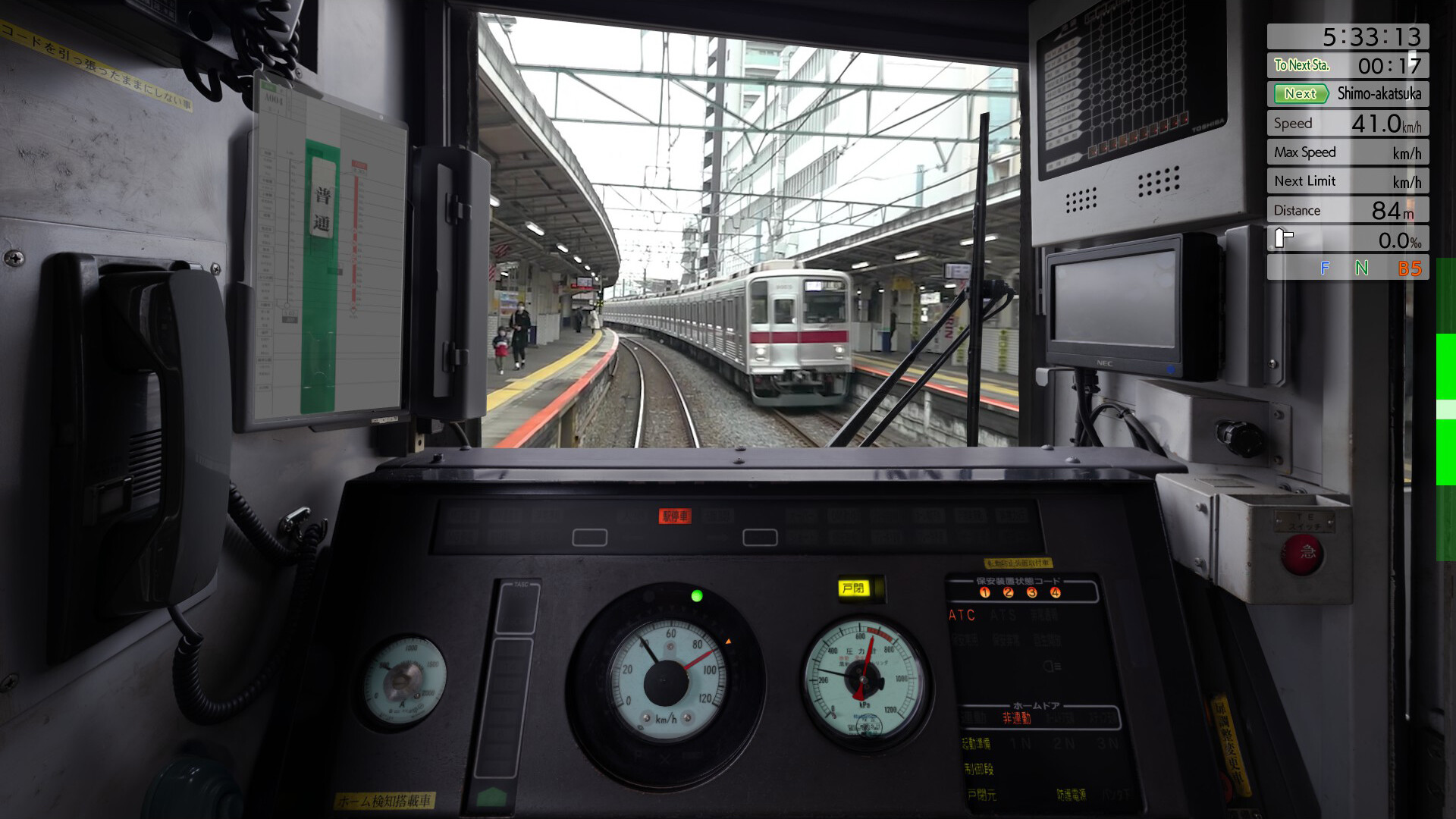 JR EAST Train Simulator: Tobu Railway (Kita-kasukabe to Kita-senju,Shiki to Ikebukuro) 10030 Series screenshot 8