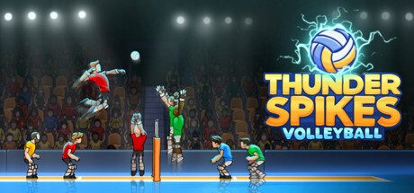 Thunder Spikes Volleyball — Steam header