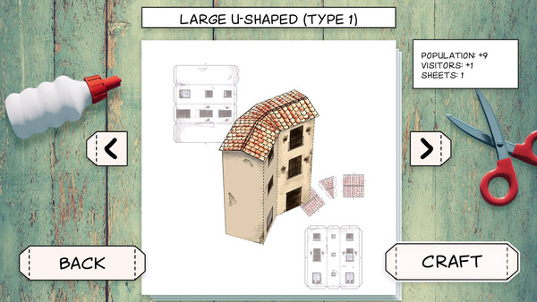 ภาพจากเกม Cutout Village ภาพที่ 2