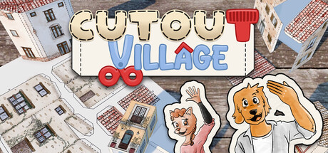 Cutout Village — Steam header
