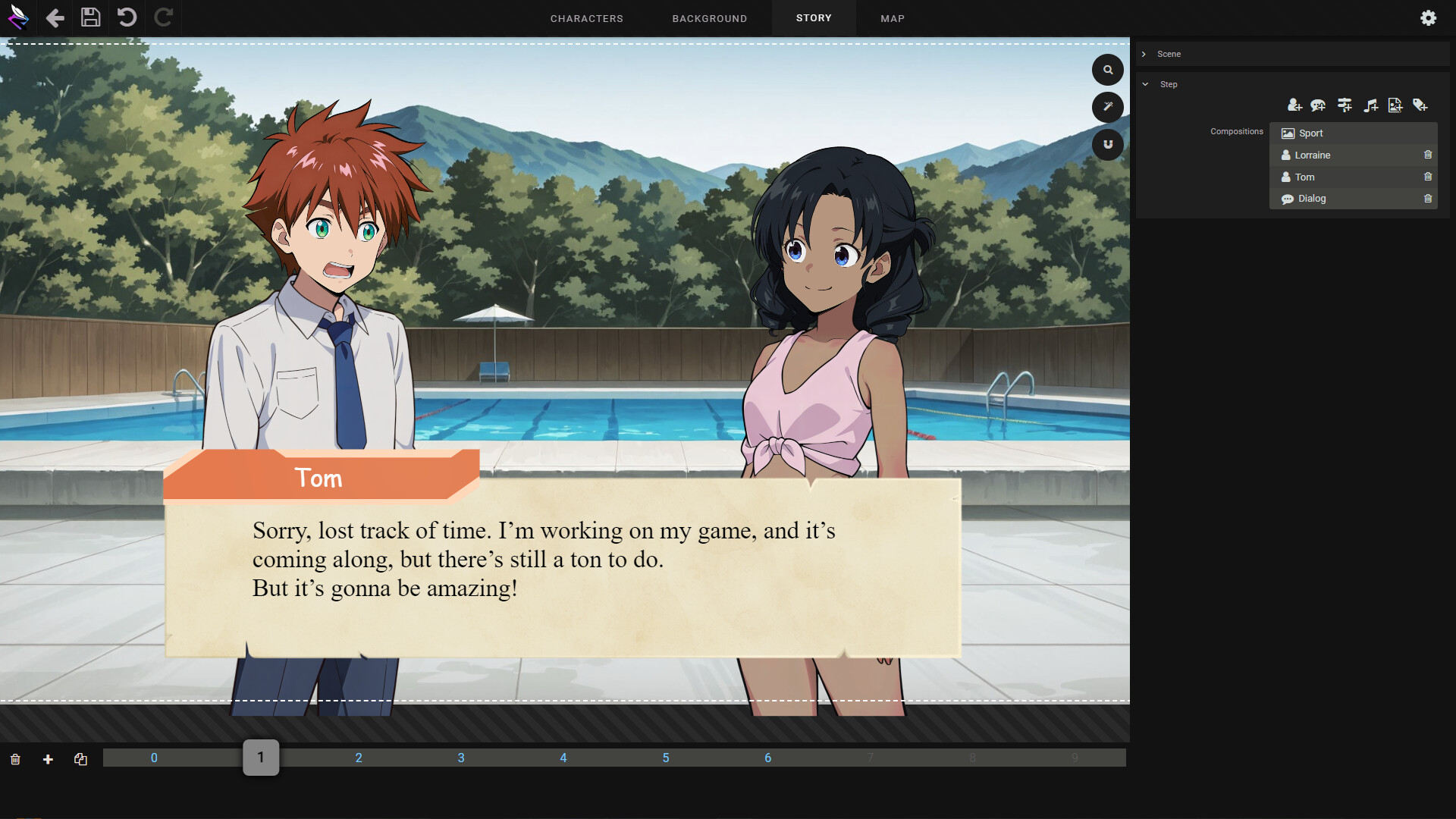 NovelStudio screenshot 5