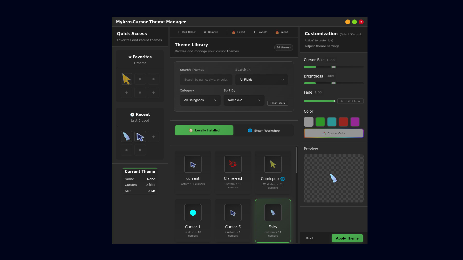 MykrosCursor screenshot 1
