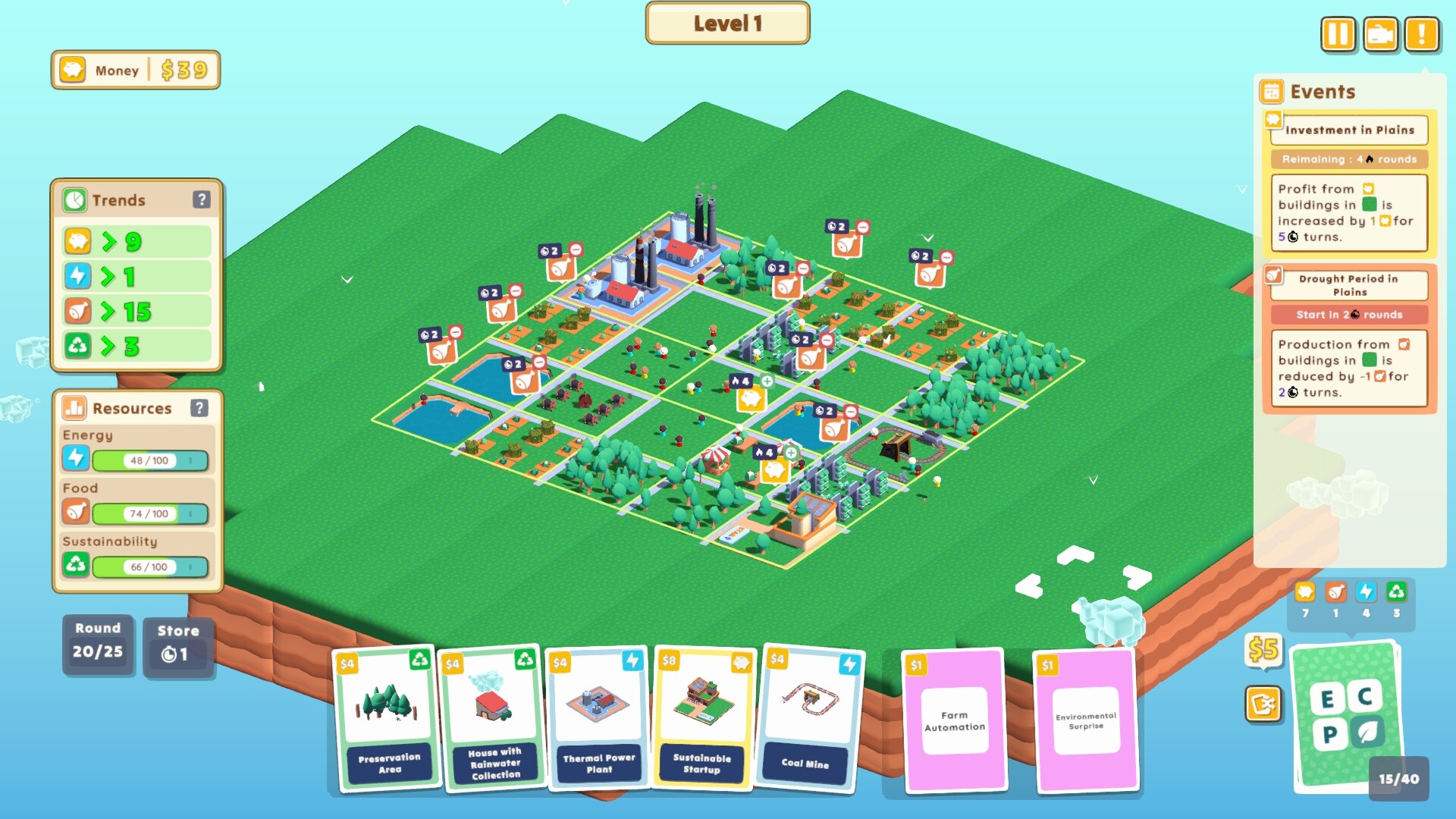 Eco City Planner screenshot 1