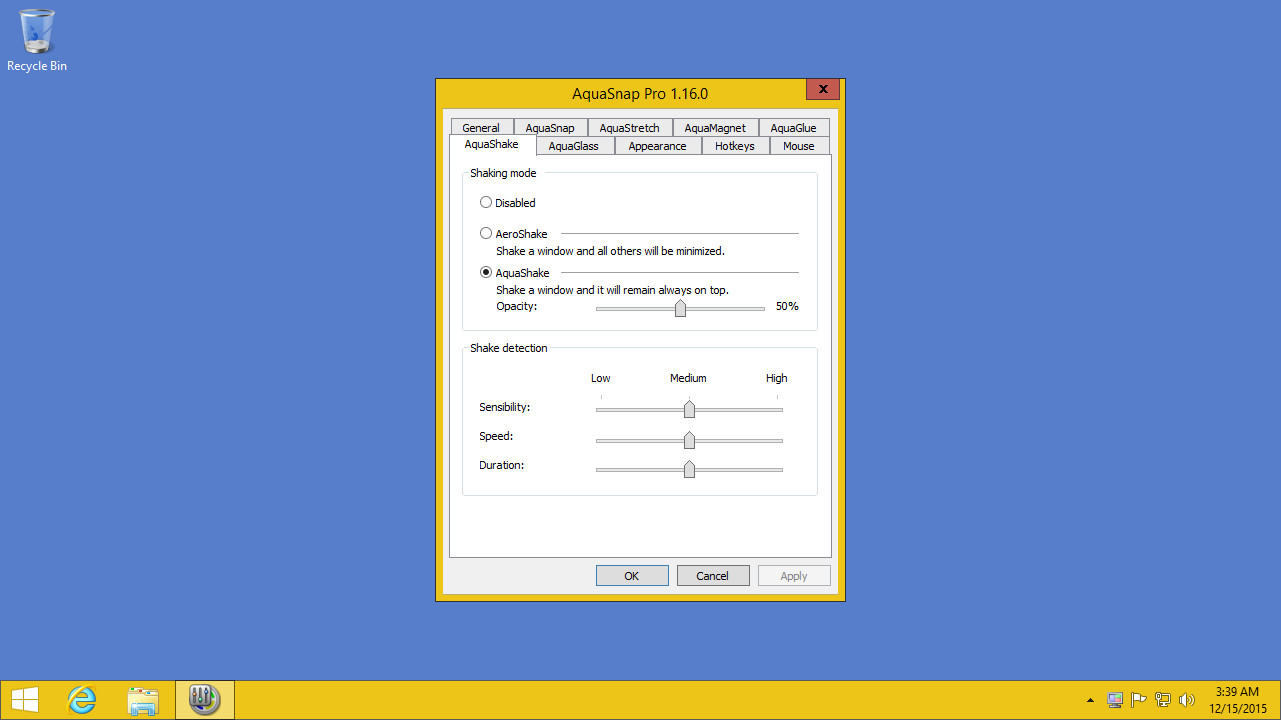 AquaSnap Window Manager screenshot 6