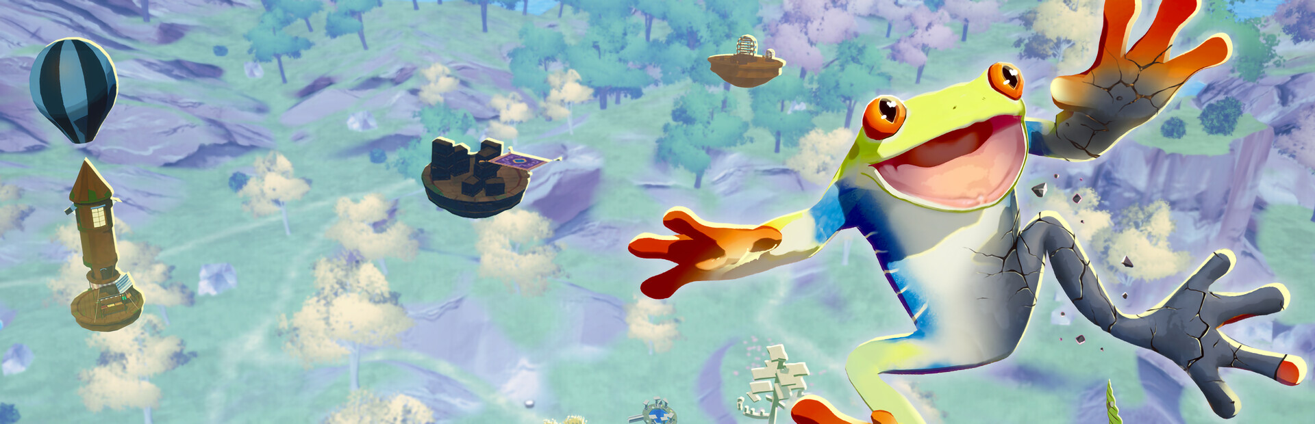 Hopward: A Frog Climbing Game