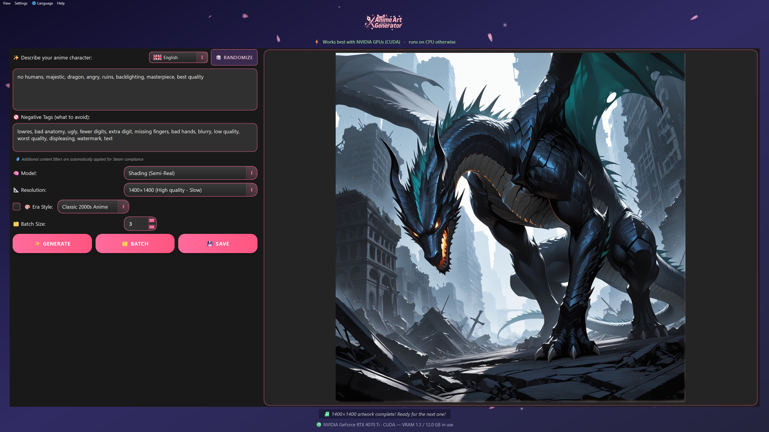 Anime Art Generator screenshot 8