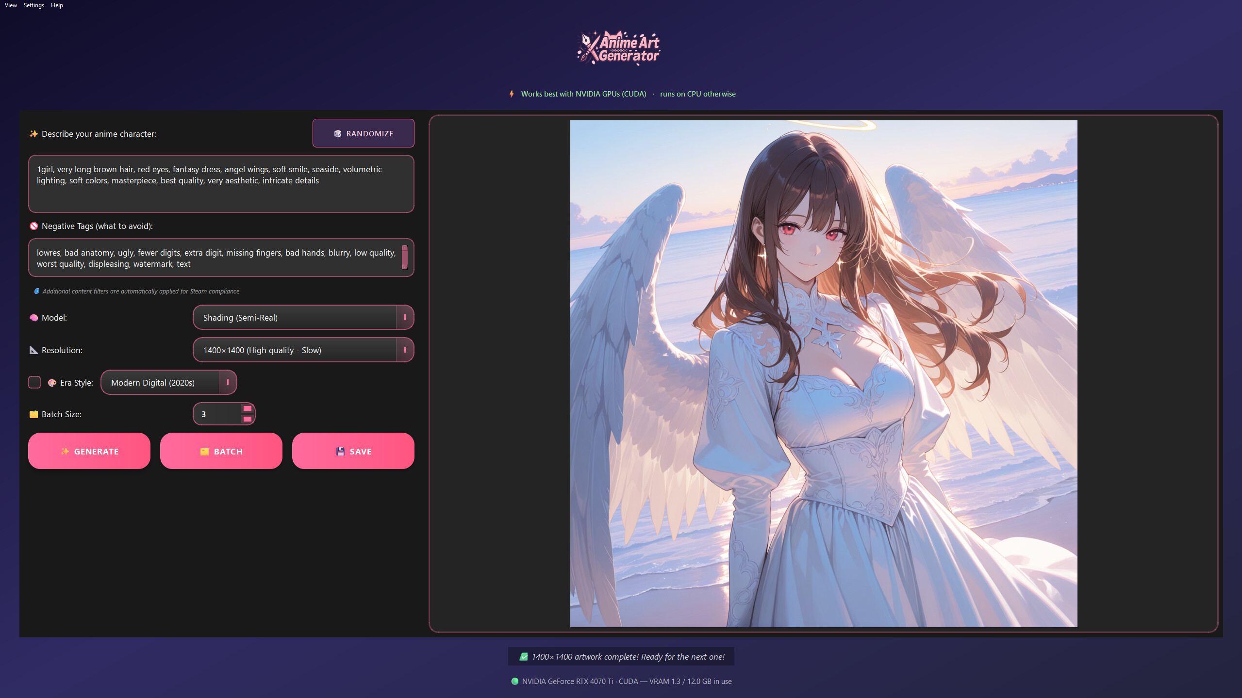 Anime Art Generator screenshot 14