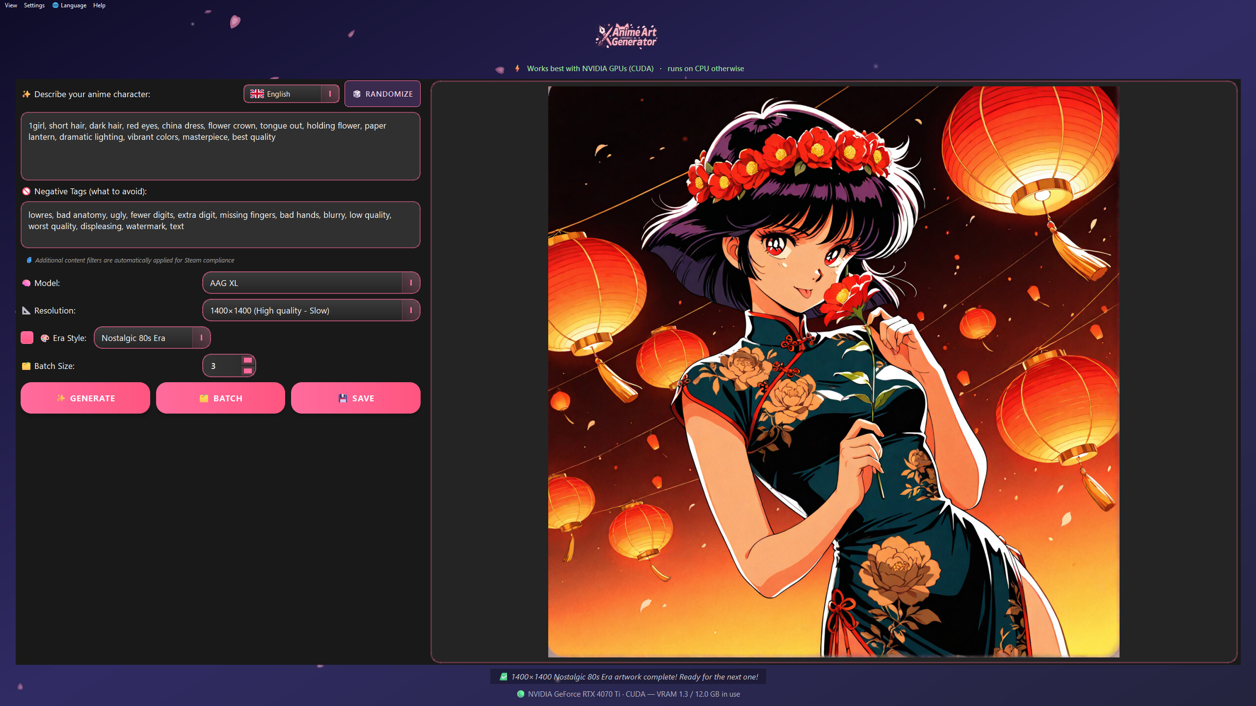 Anime Art Generator screenshot 18