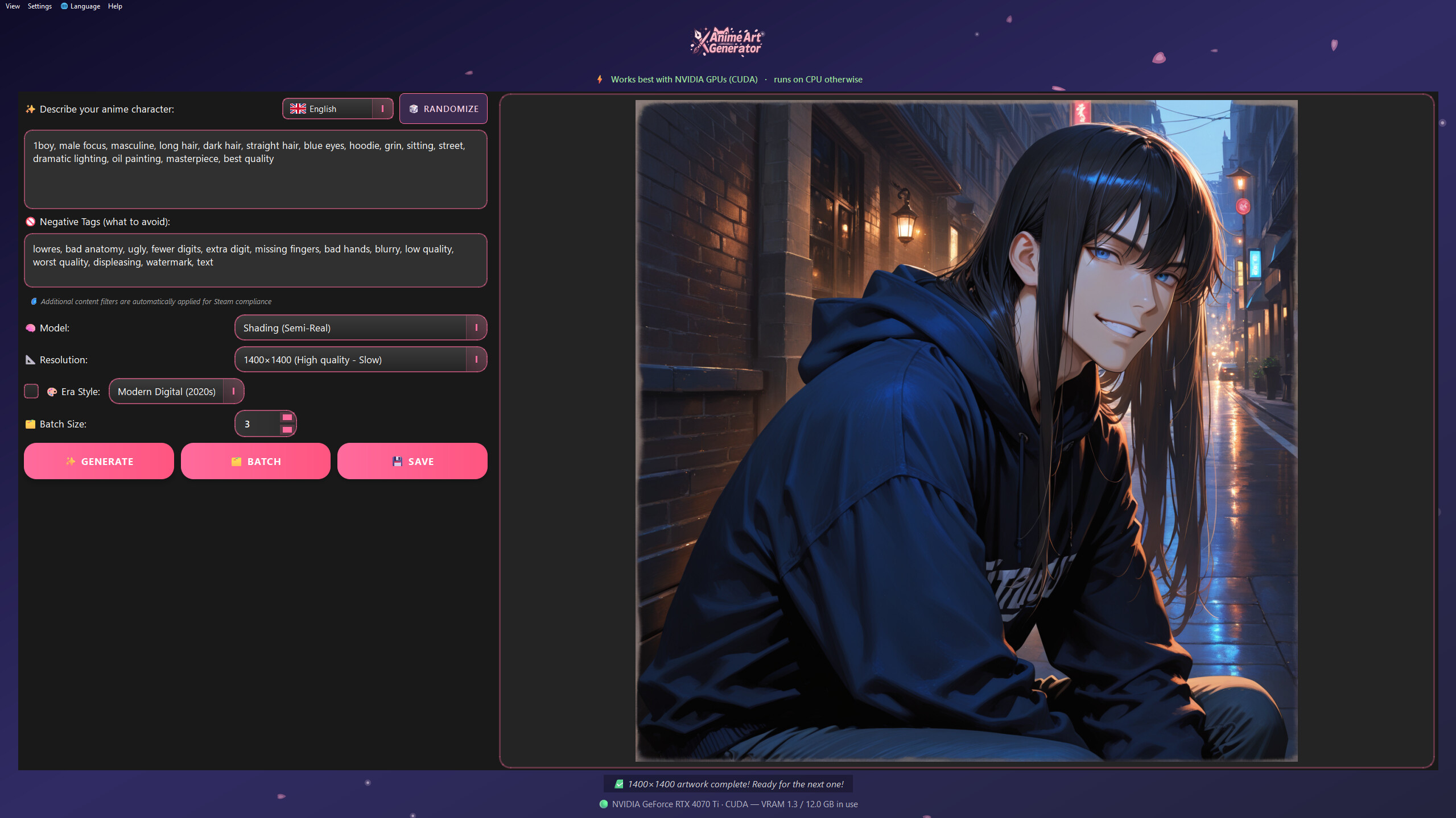 Anime Art Generator screenshot 16